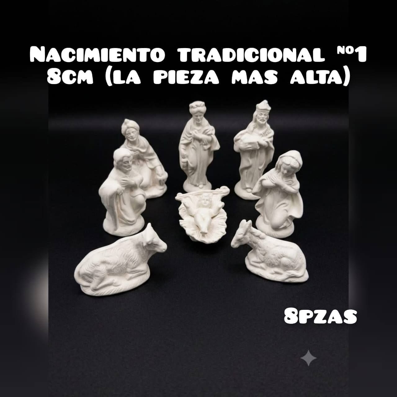 Nacimiento tradicional número 1, catálogo de Cerámicas Gabriel
