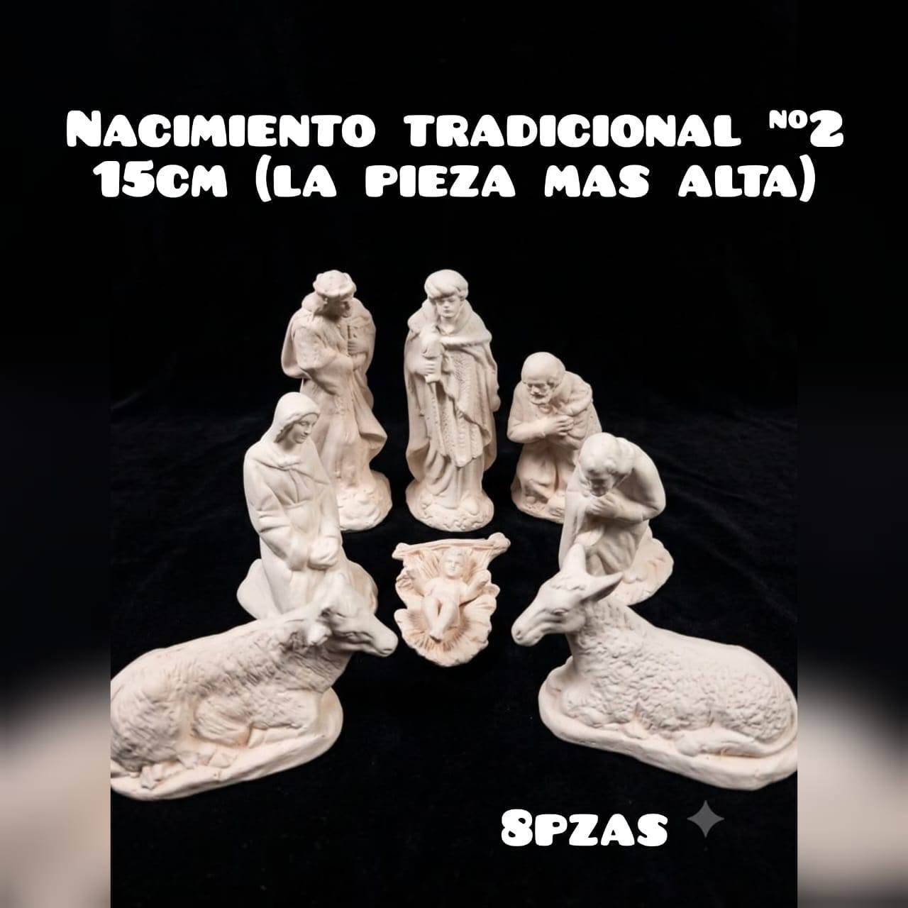 Nacimiento tradicional número 2, catálogo de Cerámicas Gabriel