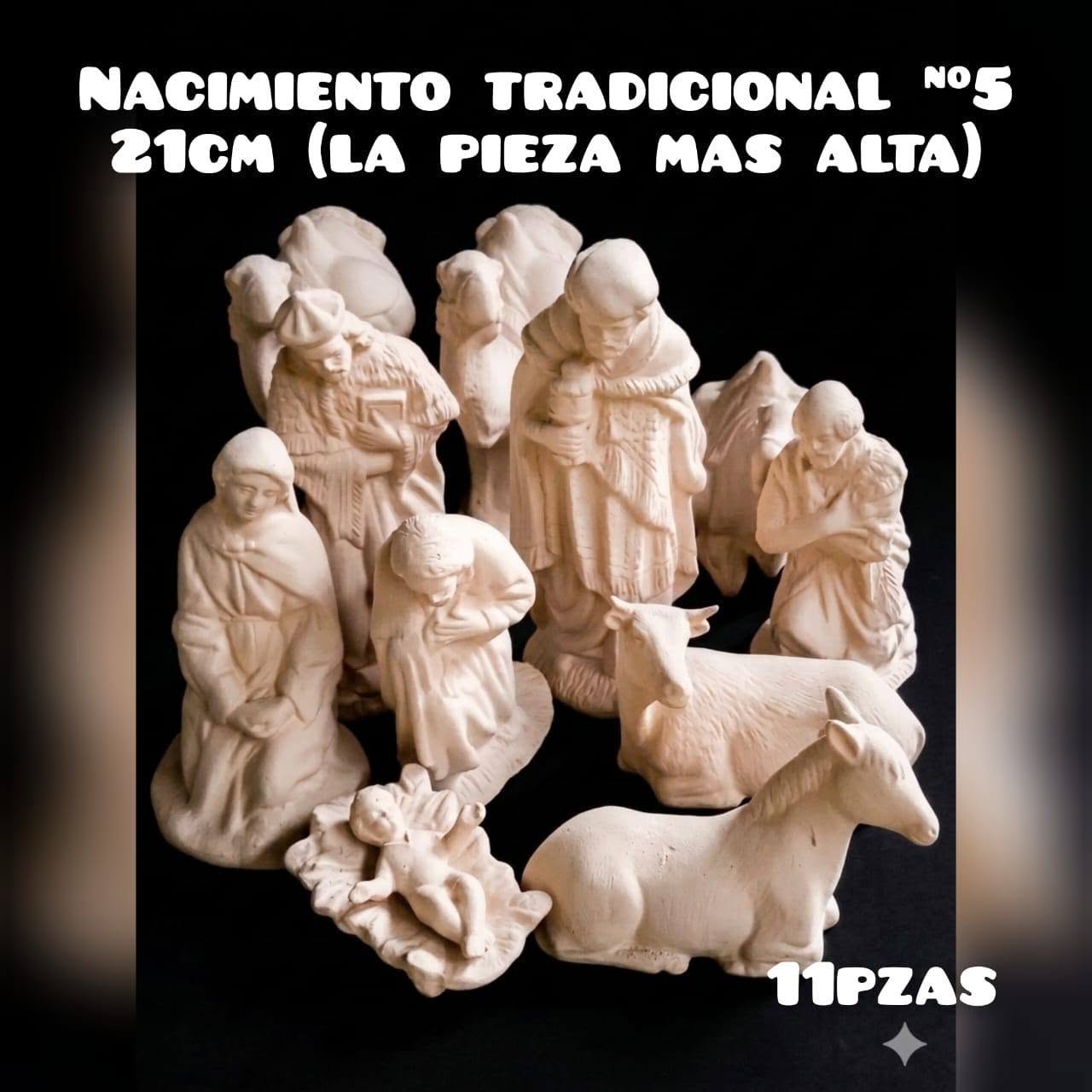 Nacimiento tradicional número 5, catálogo de Cerámicas Gabriel