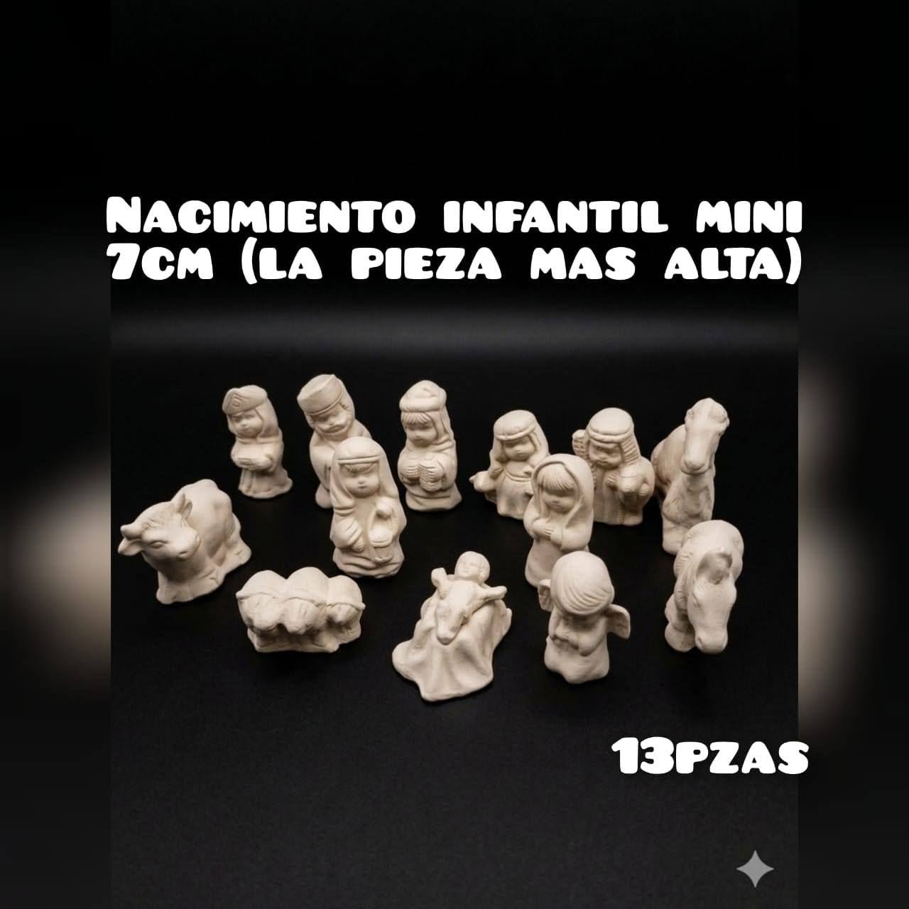 Nacimiento infantil mini, catálogo de Cerámicas Gabriel