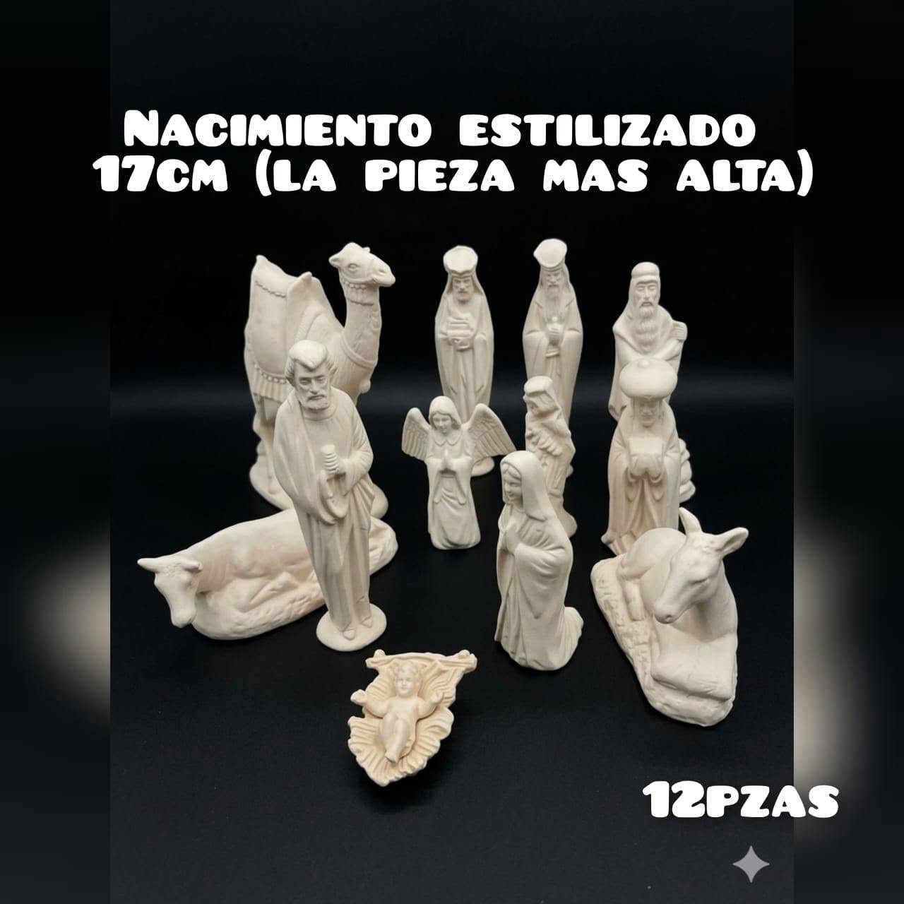 Nacimiento estilizado, catálogo de Cerámicas Gabriel