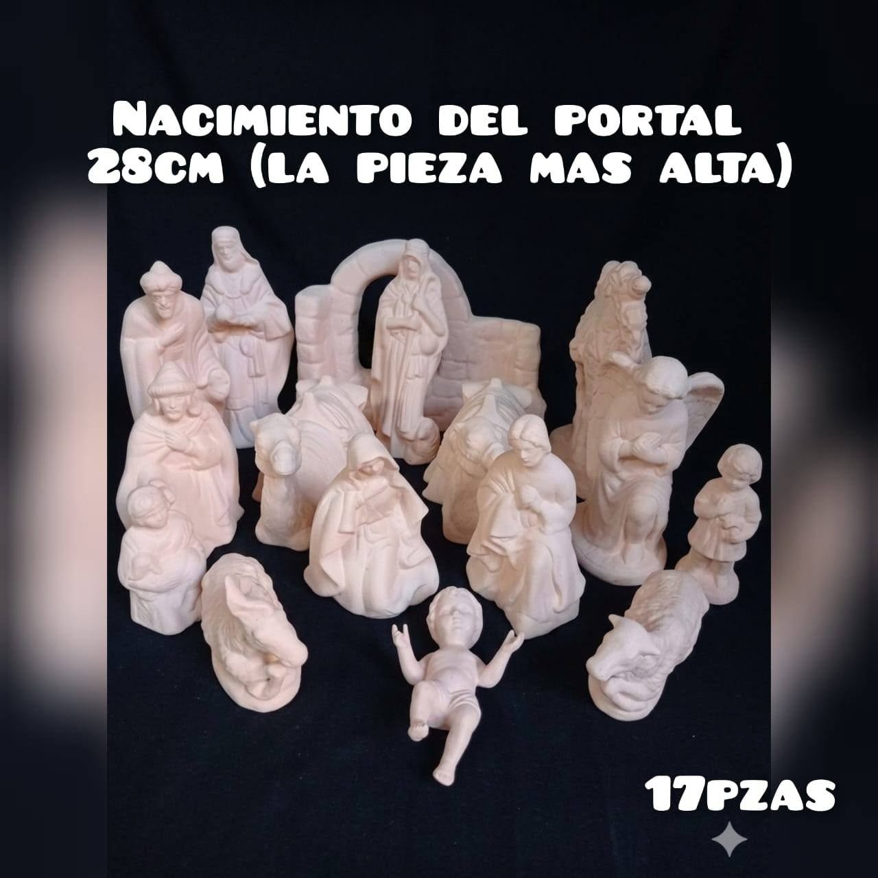 Nacimiento del portal, catálogo de Cerámicas Gabriel