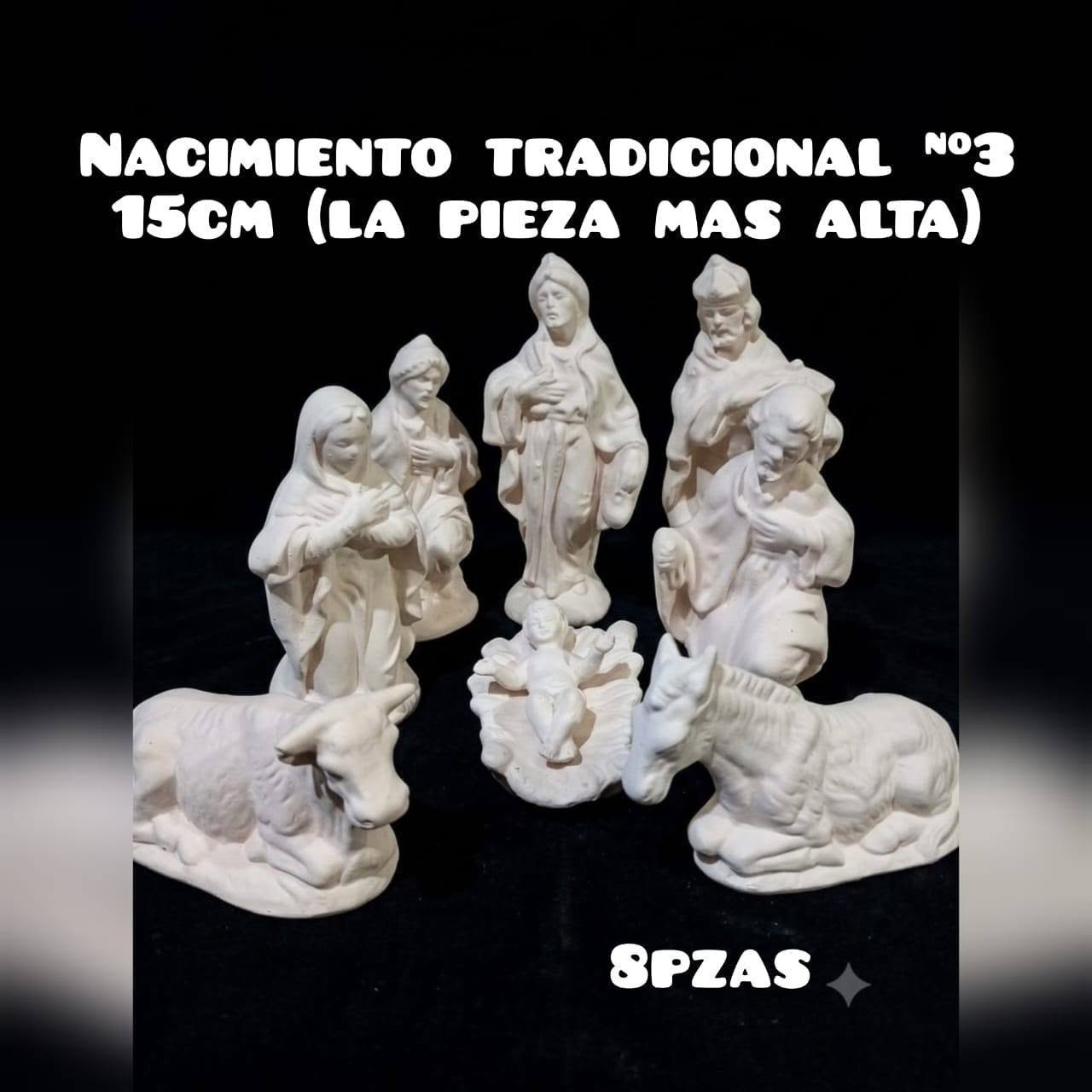 Nacimiento tradicional número 3, catálogo de Cerámicas Gabriel